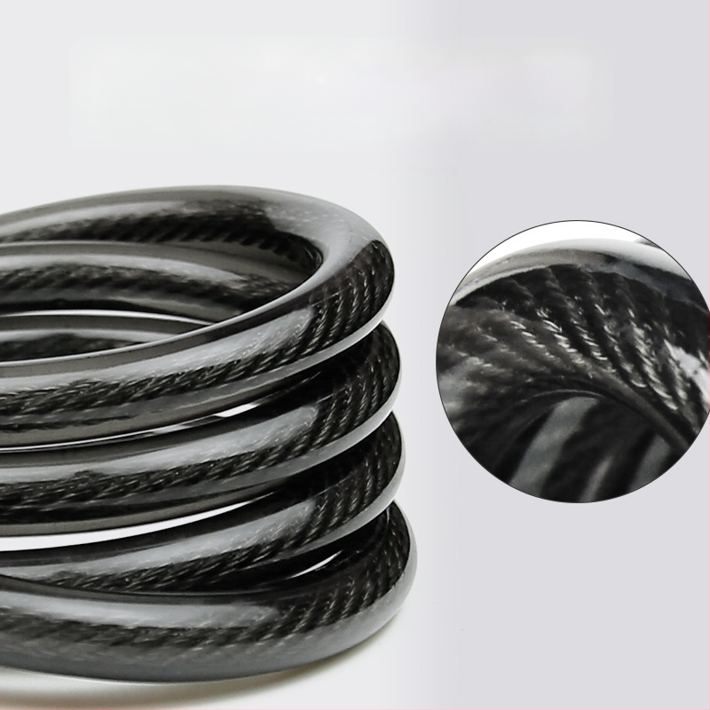 Penkių skaičių kombinuotas dviračio užraktas, prekės ženklas Jinku, modelis 420A, cinko lydinys, tinka dviračiams, kalnų dviračiams ir elektriniams dviračiams (svoris 355 g)