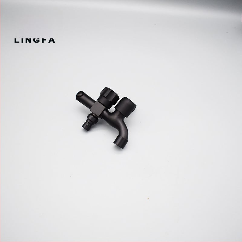 Mazgājamās mašīnas krāns ar keramiskā vārsta kodolu, cinka sakausējums, sienas uzstādīšana, modelis LF1035