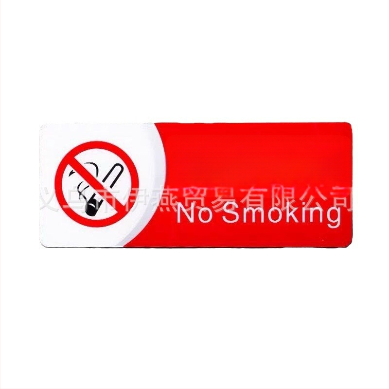 Nedegimo ženklo iš akrilo - UV spausdinimas, saugos ženklas viešbučiams ir viešosioms erdvėms