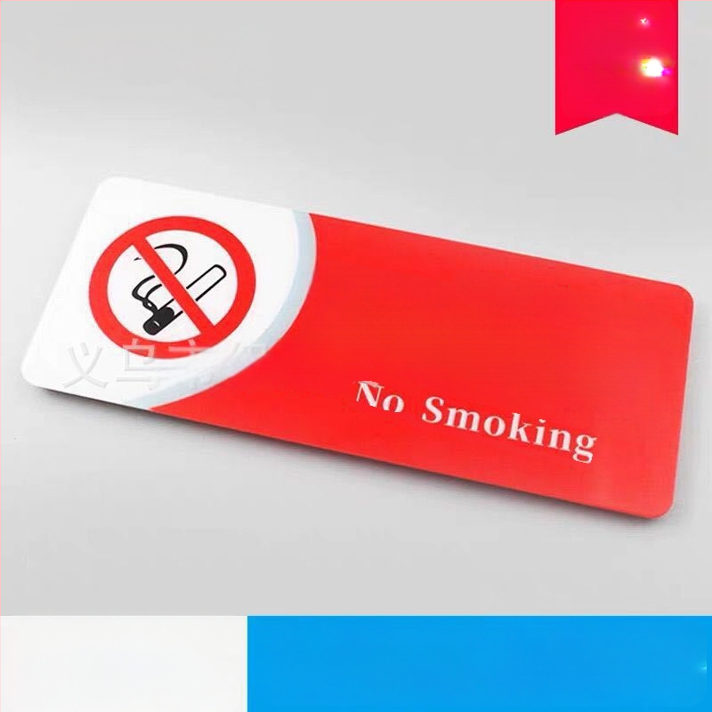 Nedegimo ženklo iš akrilo - UV spausdinimas, saugos ženklas viešbučiams ir viešosioms erdvėms