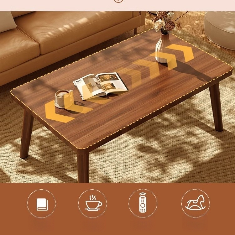 Naktinis staliukas – modernus minimalistinis stilius, viršelis iš density board, PVC kraštas, pastatytas ant grindų, apvalūs kampai, be sandėliavimo vietos