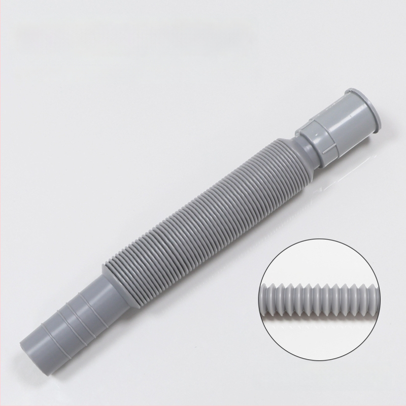 Universaalne teleskoopplastist drenaažitoru pesuvahendile flip-plaatidega; mudel XSQF-101, materjal PP+PVC, kuju: plasttoru, kohandatud töötlemine