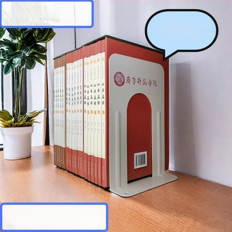 Plieninė knygų lentyna – šiuolaikiškas minimalistinis dizainas, modelis Bookshelf, prekės ženklas Kang yuxiang