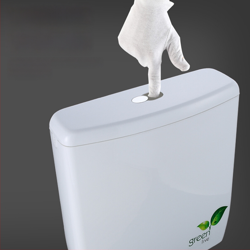 Lilong Sieninis squat WC vandens rezervuaras, plastikas, 3.5L/7L, rankinis plovimas