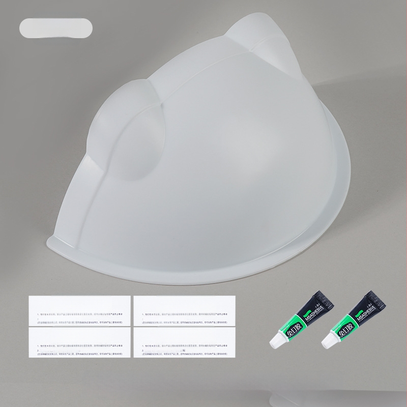 Plastikinis priekinis pertvara squat tipo tualetei – apsauga nuo šliemų, be demontavimo, minimalus angos atstumas: 1, nuotekų vamzdžio skersmuo: 1, be vandens talpos