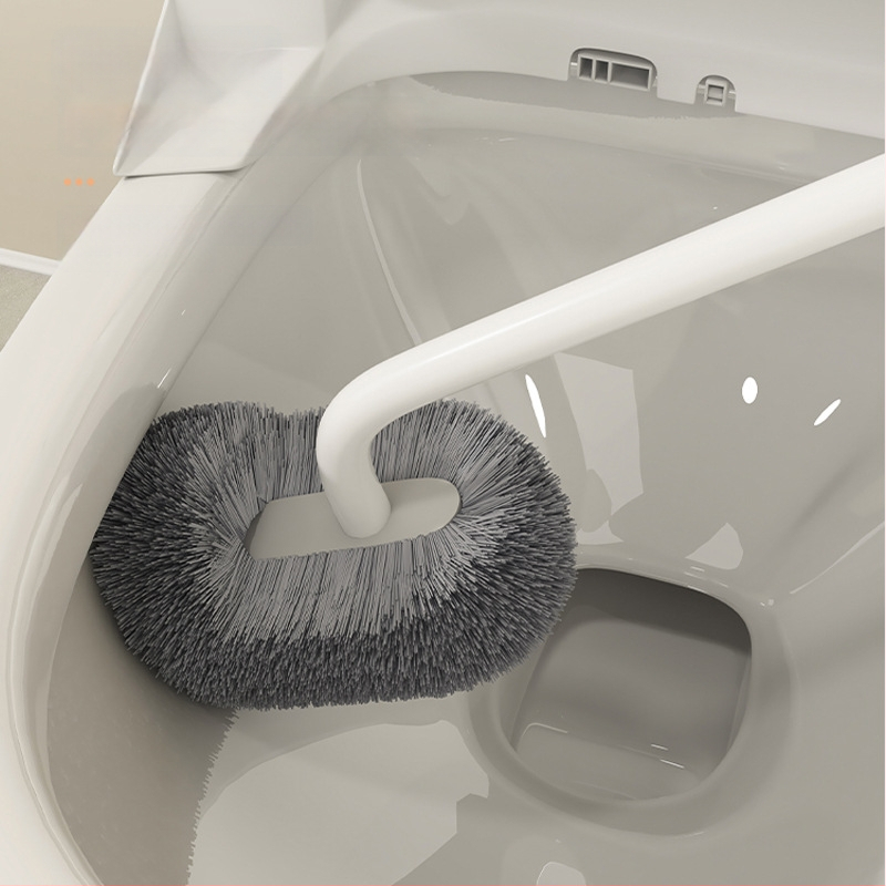 Kefa na toaletu s mäkkými štetinami, nástenné zavesenie, dlhá rúčka – pre domácnosť, čistenie bez mŕtveho uhla; Pôvod Yiwu; Materiál plast; Hmotnosť 125 g; Balenie 0pp vrecko + zväzovací drôt; Množstvo: 1