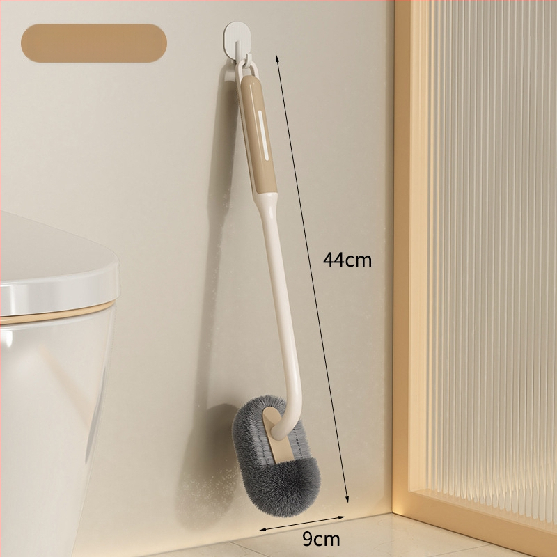 Kefa na toaletu s mäkkými štetinami, nástenné zavesenie, dlhá rúčka – pre domácnosť, čistenie bez mŕtveho uhla; Pôvod Yiwu; Materiál plast; Hmotnosť 125 g; Balenie 0pp vrecko + zväzovací drôt; Množstvo: 1