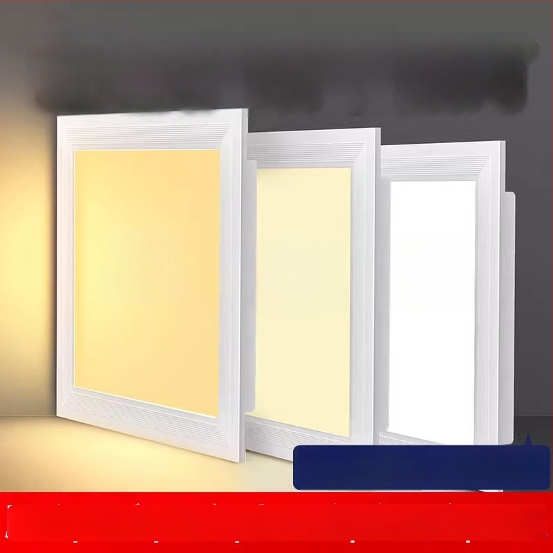 LED plokščias panelės šviesa, P02, 220V, CRI 80, aliuminio lydinys