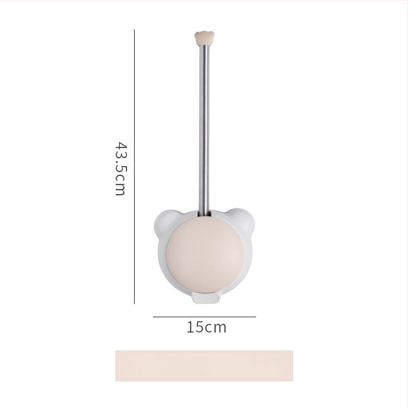 Bear sada kefy na záchod, nástenné uchytenie, dlhá rúčka, plast, kúpeľňa, uvedená na trh v jeseni 2020