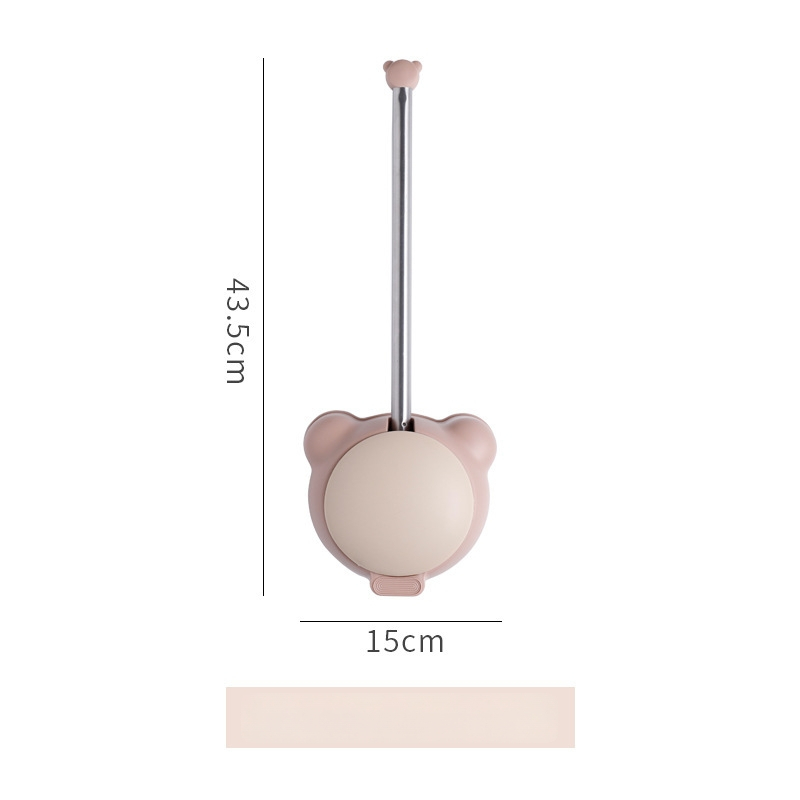 Bear sada kefy na záchod, nástenné uchytenie, dlhá rúčka, plast, kúpeľňa, uvedená na trh v jeseni 2020