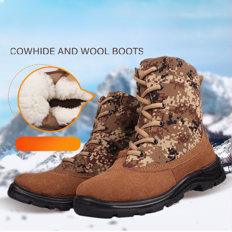 Unisex talvevälised kõrge varbaosaga jalanõud, libisemiskindla paksu tallaga, polüestrist kangas, isoleeritud külma eest, sobivad matkamiseks ja talviseks spordiks