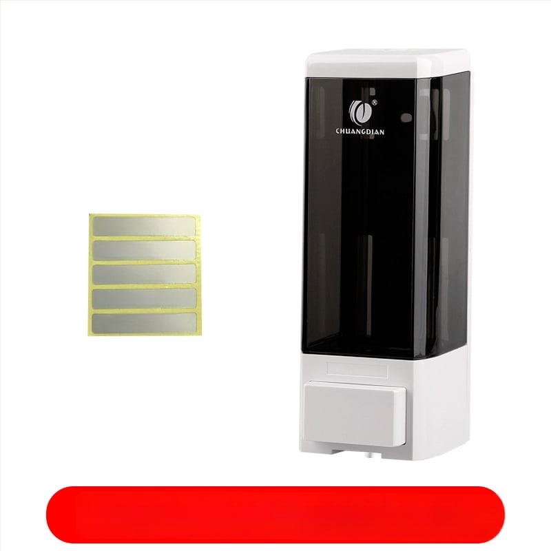 Seininis rankinis muilo dozatorius, ABS medžiaga, rankinis spaudimas, CE sertifikatas, Creation Point prekinis ženklas, paruoštas privatizacijai