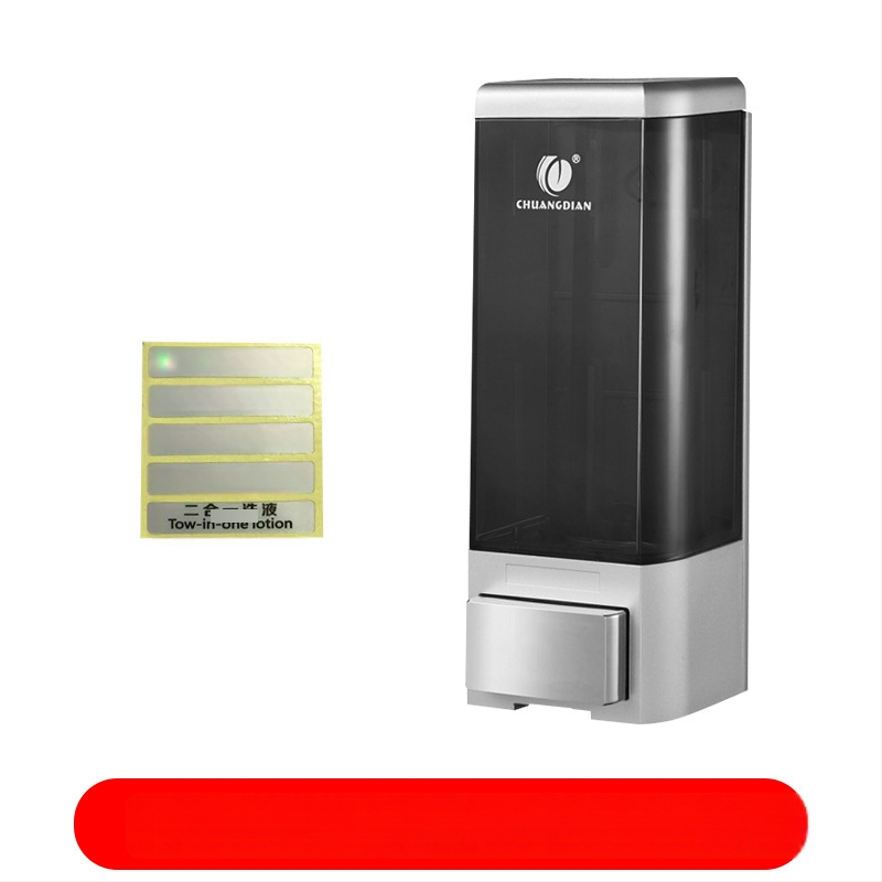 Seininis rankinis muilo dozatorius, ABS medžiaga, rankinis spaudimas, CE sertifikatas, Creation Point prekinis ženklas, paruoštas privatizacijai