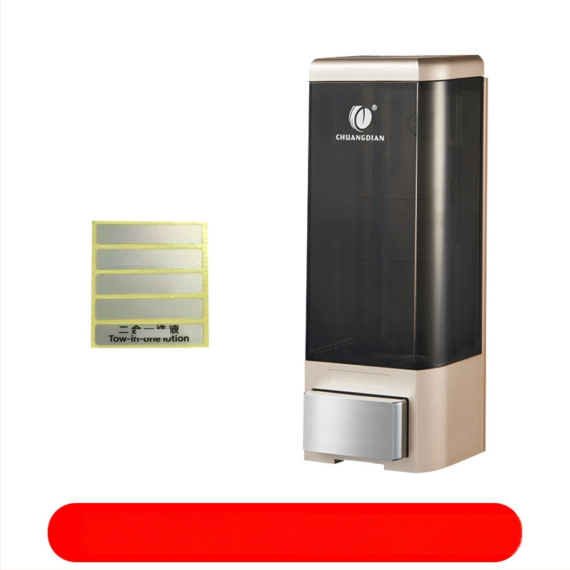 Seininis rankinis muilo dozatorius, ABS medžiaga, rankinis spaudimas, CE sertifikatas, Creation Point prekinis ženklas, paruoštas privatizacijai