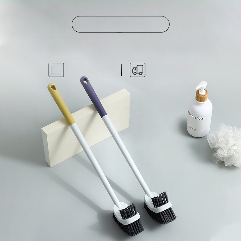 Toaletný štetec, s dlhou rúčkou, na stenu, plast, 0,16 kg, 1 ks