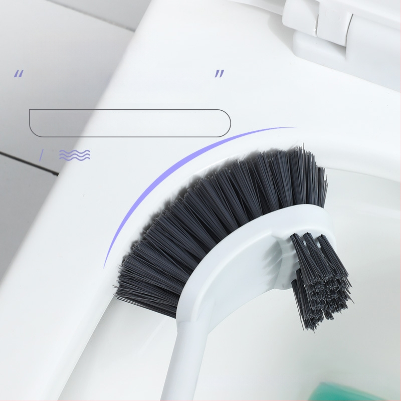 Toaletný štetec, s dlhou rúčkou, na stenu, plast, 0,16 kg, 1 ks