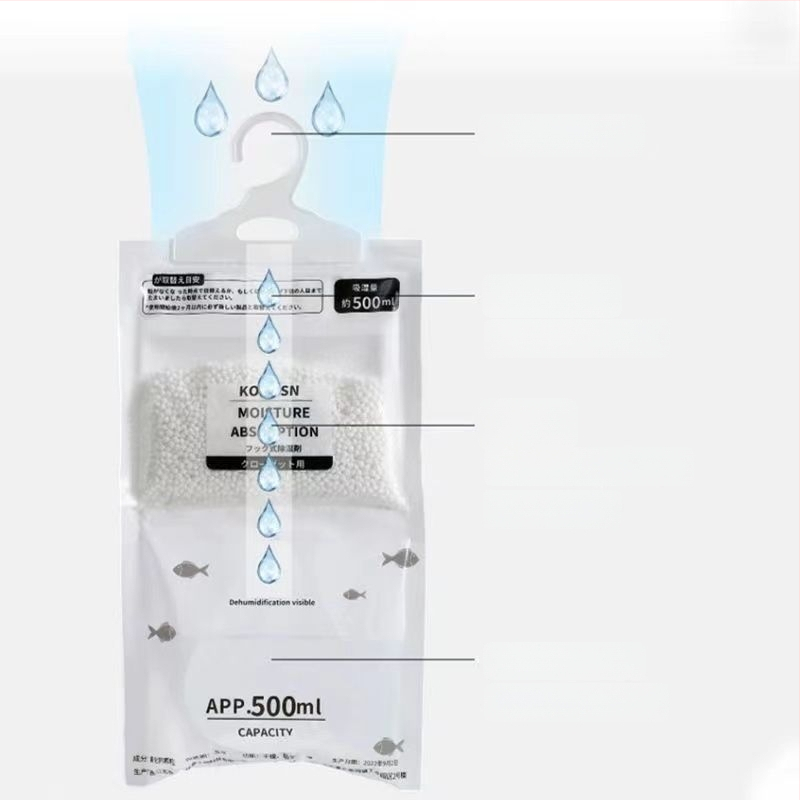 Kārājams mitruma absorbējošs maisiņš – CSDAI, Pengyi – Mājas desikants, iepakojumā