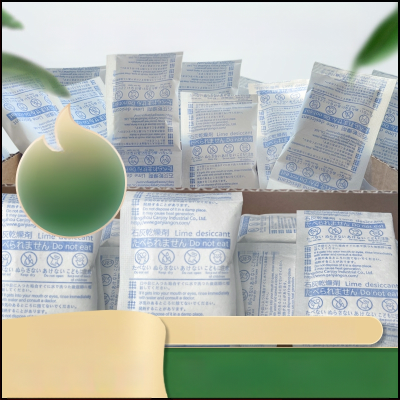 Lime džiovintuvo maišelis džiovinimui ir drėgmės kontrolei, 15 g, maišelyje, plokščias padėtis