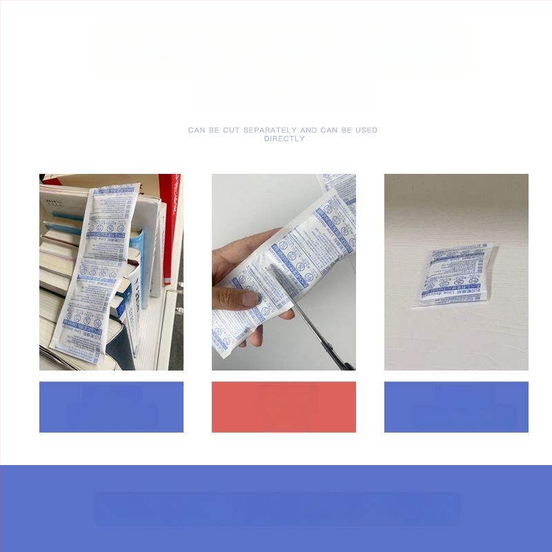 Lime džiovintuvo maišelis džiovinimui ir drėgmės kontrolei, 15 g, maišelyje, plokščias padėtis