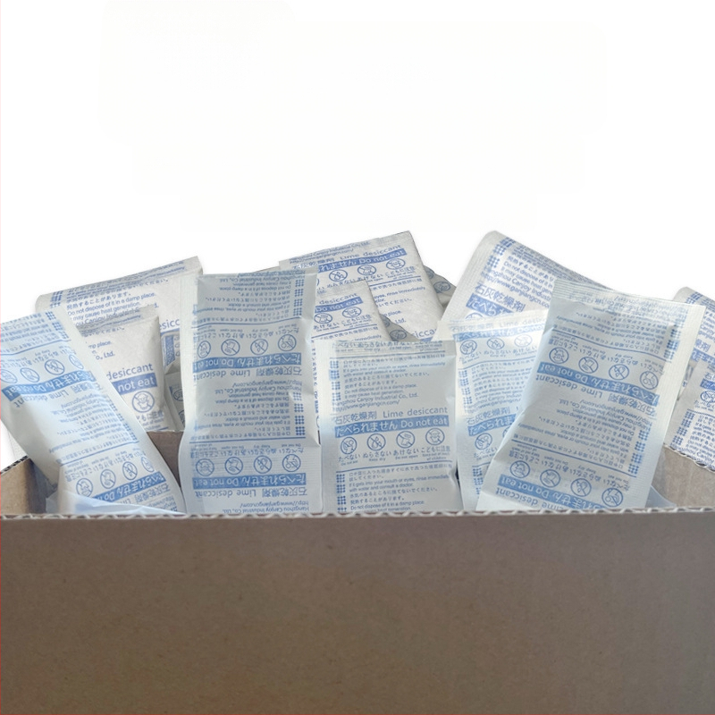 Lime džiovintuvo maišelis džiovinimui ir drėgmės kontrolei, 15 g, maišelyje, plokščias padėtis