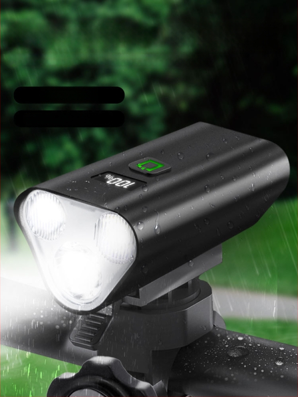 Predné svetlo pre cestný a horský bicykel, nočná jazda, s uchytením na zavesenie (Kód produktu 1239; Značka: Beautiful shirt; Dovoz: Nie)