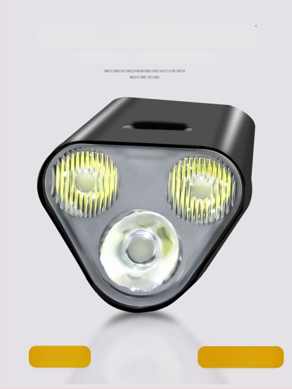 Predné svetlo pre cestný a horský bicykel, nočná jazda, s uchytením na zavesenie (Kód produktu 1239; Značka: Beautiful shirt; Dovoz: Nie)