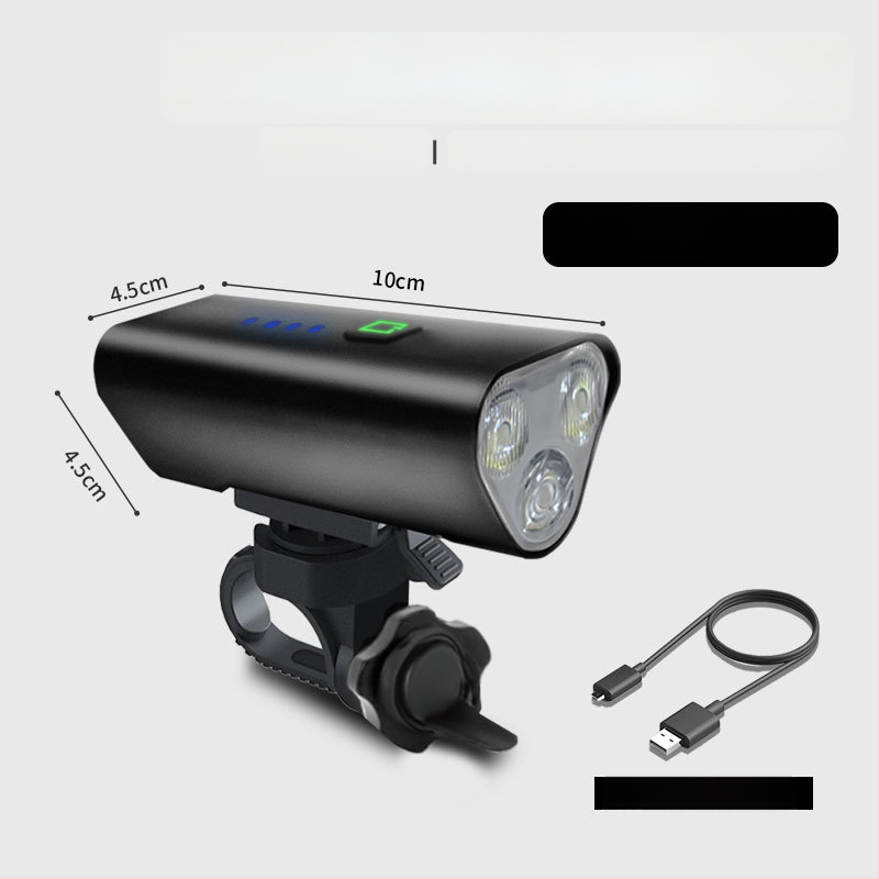 Predné svetlo pre cestný a horský bicykel, nočná jazda, s uchytením na zavesenie (Kód produktu 1239; Značka: Beautiful shirt; Dovoz: Nie)