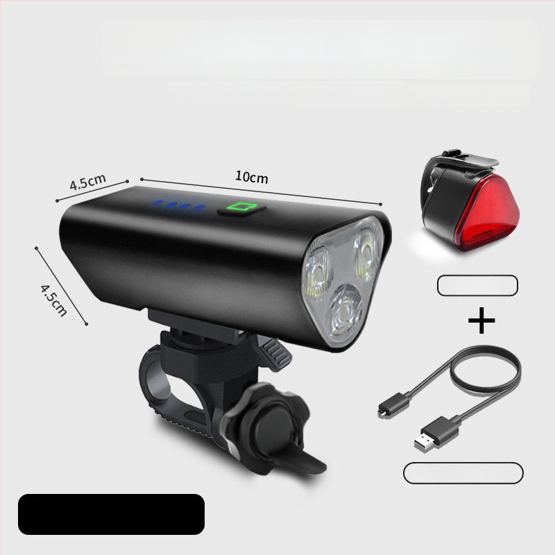 Predné svetlo pre cestný a horský bicykel, nočná jazda, s uchytením na zavesenie (Kód produktu 1239; Značka: Beautiful shirt; Dovoz: Nie)