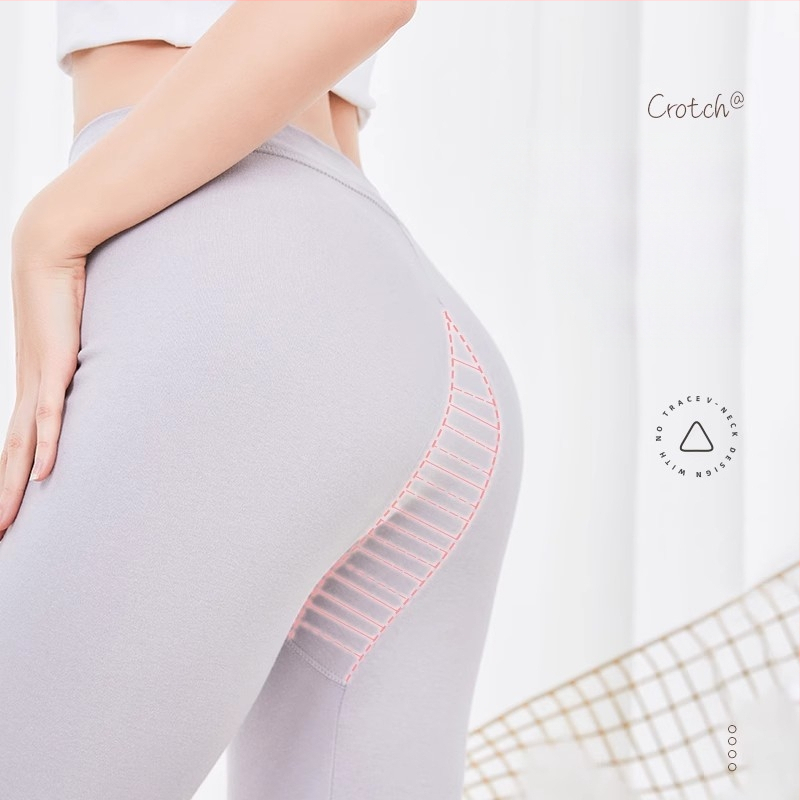 Moterų grynos medvilnės antibakterinės šilumos kelnaitės, vienos sluoksnio, 95–100% medvilnė, tankis 201–250 g/m²