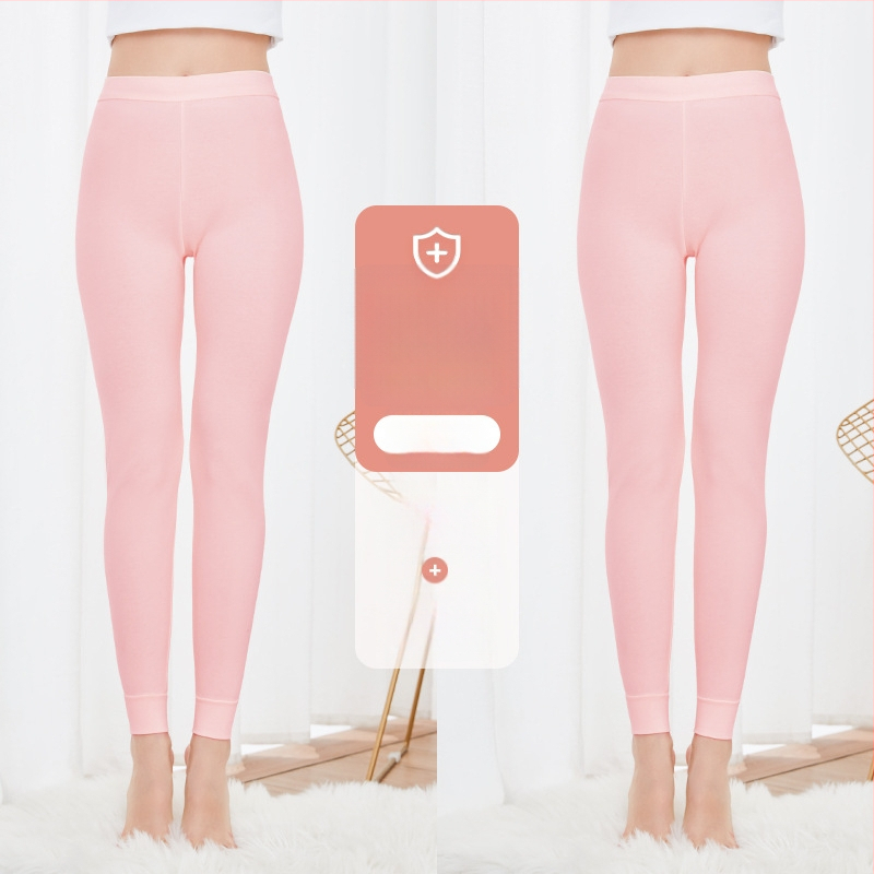 Moterų grynos medvilnės antibakterinės šilumos kelnaitės, vienos sluoksnio, 95–100% medvilnė, tankis 201–250 g/m²