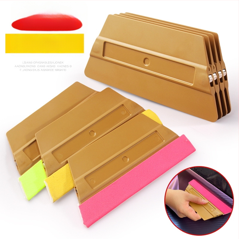 Trapecijos formos plastikinis skrapikas automobilių plėvelei Baiyahu, pritaikomas