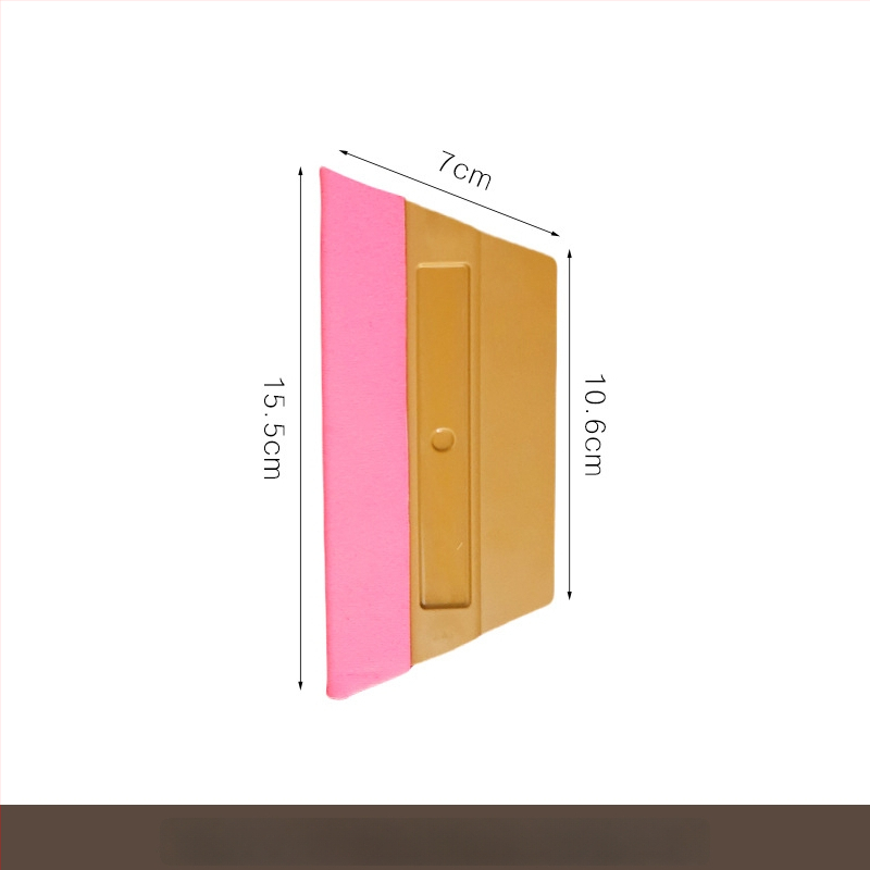 Trapecijos formos plastikinis skrapikas automobilių plėvelei Baiyahu, pritaikomas