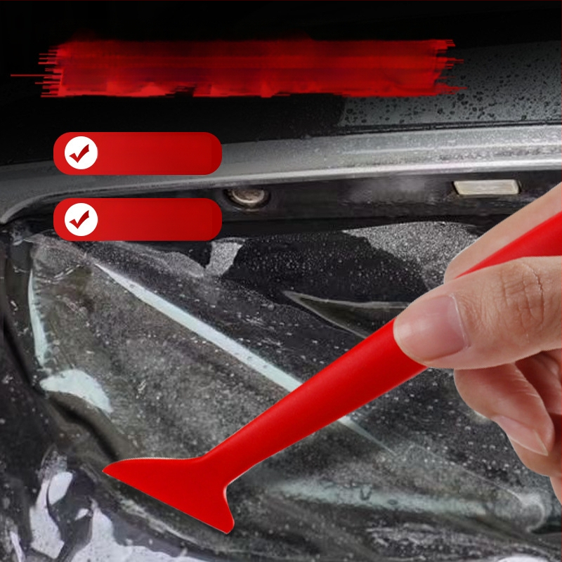 Päťdielna súprava nástrojov na aplikáciu automobilového filmu, ručný nástroj na aplikáciu filmu, plastové telo