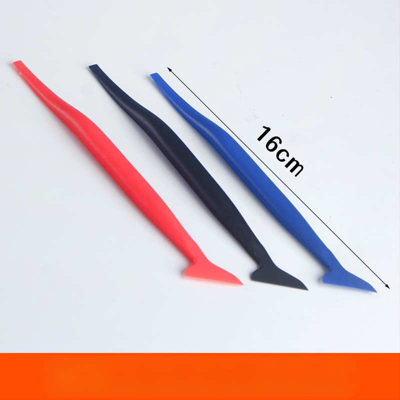 Päťdielna súprava nástrojov na aplikáciu automobilového filmu, ručný nástroj na aplikáciu filmu, plastové telo