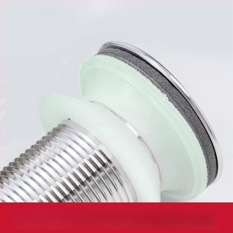 Lilong LL-15003 nerezová oceľ, jednopolový univerzálny flip-drain pre keramickú umývadlo – materiál 304, hmotnosť 256, moderný jednoduchý štýl