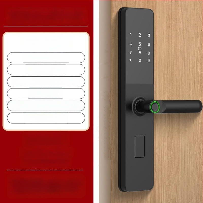 Nutikas lukk koos sõrmejälje ja parooliga — 40 sõrmejälgede salvestus; üle 1 000 000 avamiskordi; skaneerimise aeg <0,1 s; vale vastuvõtmine <0,001%; vale tagasilükkamine <1,0%