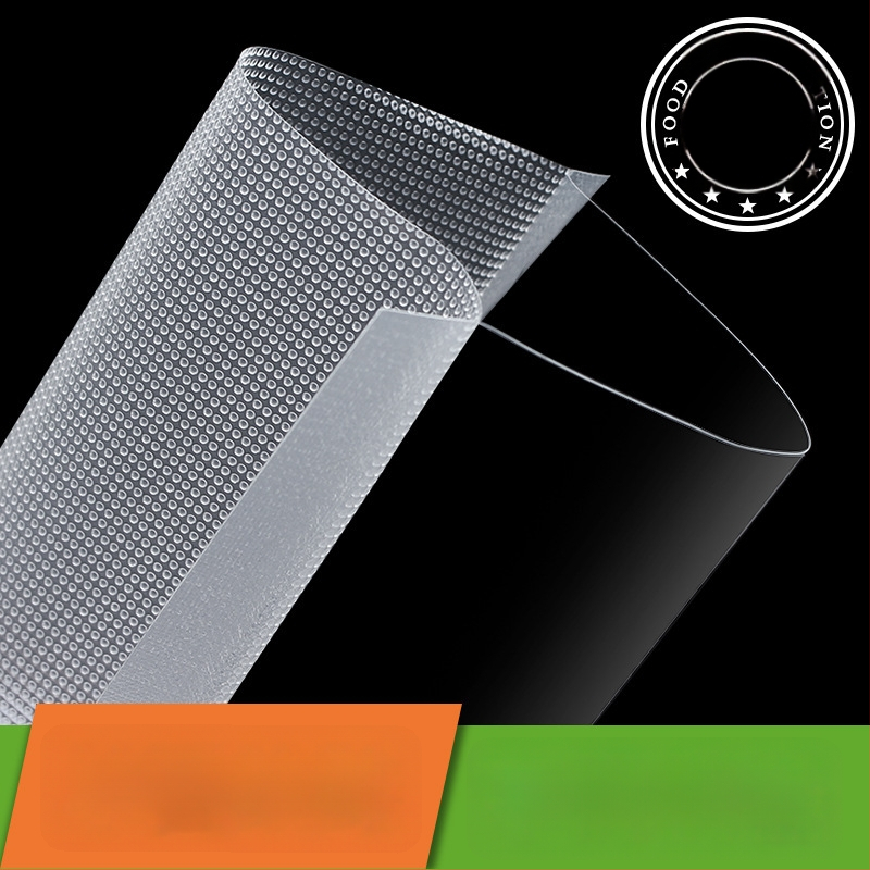 Vakuuminės pakuotės su tinkline tekstūra sea cucumber, maisto kokybės medžiaga, tankus plastikas, mikrobangų saugus, antibakterinis, temperatūros atsparumas -60°C iki 140°C