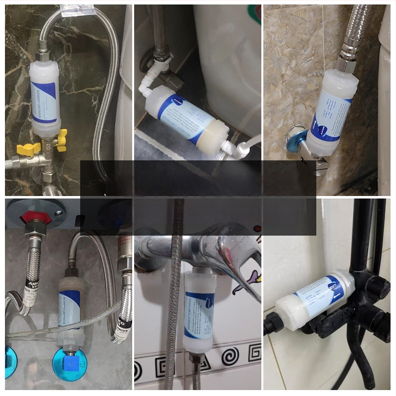 Filtr prvku Briette pre vodný čistič – PP bavlna; určený pre toaletu, práčku, sprchu a ohrievač vody; odstraňuje hrdzu a sediment