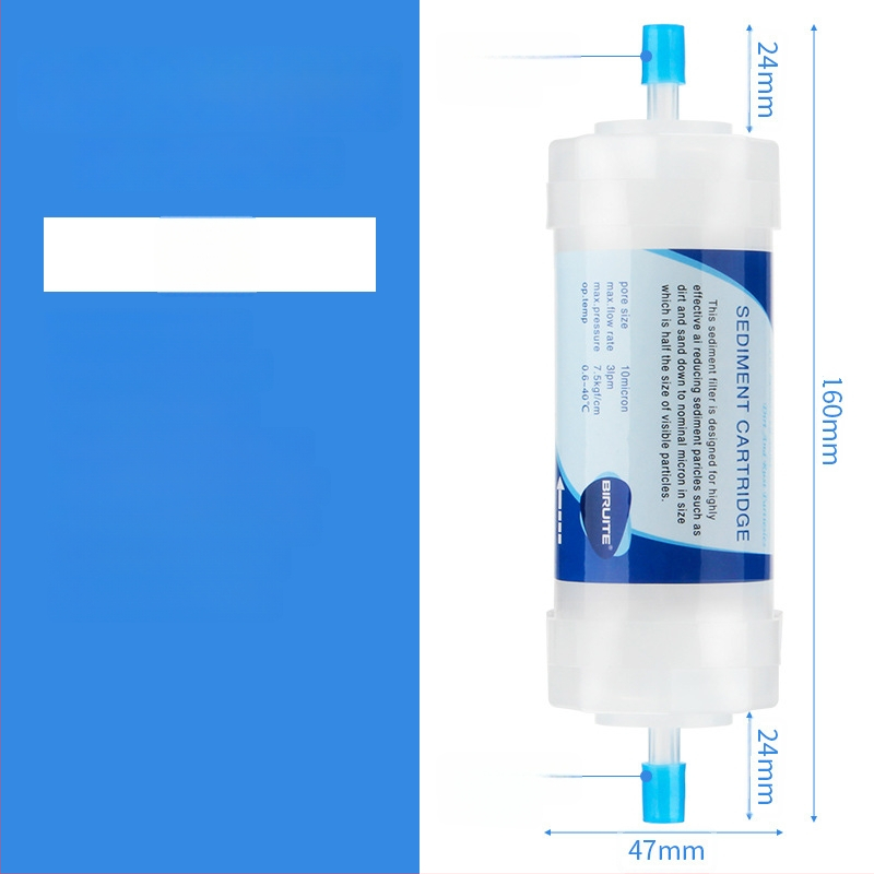 Filtr prvku Briette pre vodný čistič – PP bavlna; určený pre toaletu, práčku, sprchu a ohrievač vody; odstraňuje hrdzu a sediment