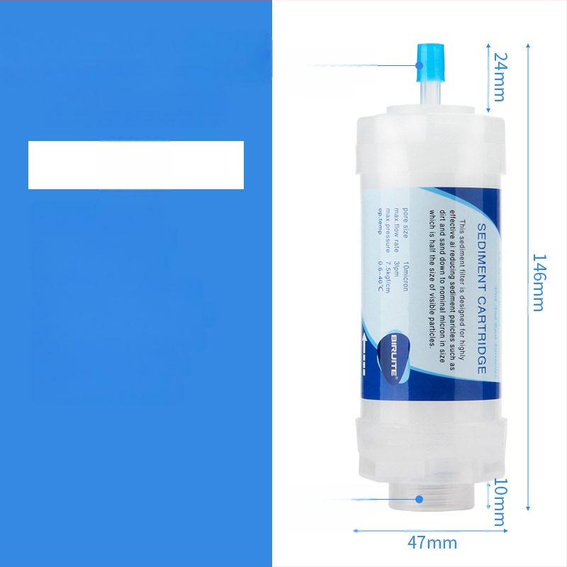 Filtr prvku Briette pre vodný čistič – PP bavlna; určený pre toaletu, práčku, sprchu a ohrievač vody; odstraňuje hrdzu a sediment