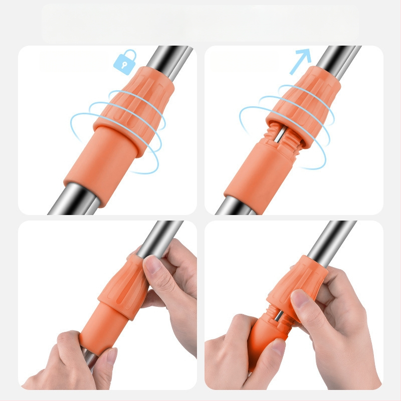 Teleskopická šnúra na sušenie oblečenia pre internát a balkón, PP + hliníková zliatina, uvedenie na trh 2025, bez značky