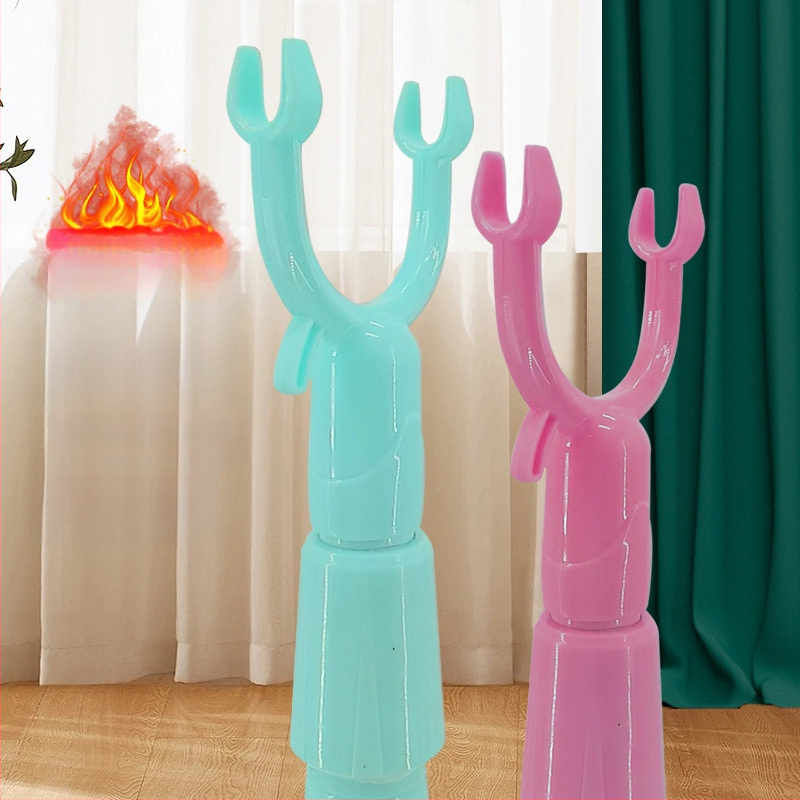 Rozťahovacia tyč na sušenie oblečenia z nehrdzavejúcej ocele pre balkón – kov, použitie: balkón, moderný minimalistický štýl