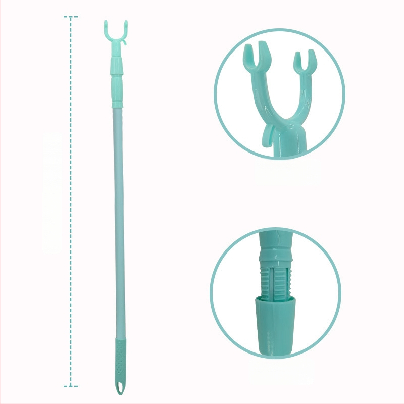 Rozťahovacia tyč na sušenie oblečenia z nehrdzavejúcej ocele pre balkón – kov, použitie: balkón, moderný minimalistický štýl