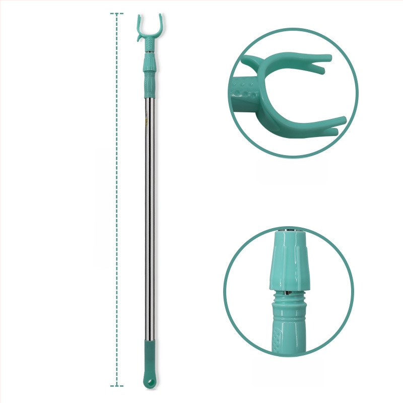 Rozťahovacia tyč na sušenie oblečenia z nehrdzavejúcej ocele pre balkón – kov, použitie: balkón, moderný minimalistický štýl