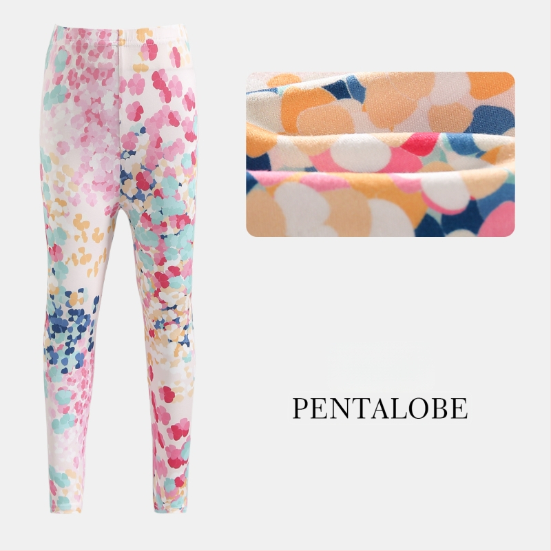 Mergaitėms cropped kelnes vasarai: lengvos ir kvėpuojančios, poliesteris, žemas liemuo su elastine juosta, vaikams 3–8 metų