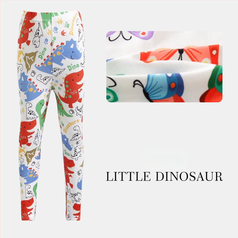 Mergaitėms cropped kelnes vasarai: lengvos ir kvėpuojančios, poliesteris, žemas liemuo su elastine juosta, vaikams 3–8 metų