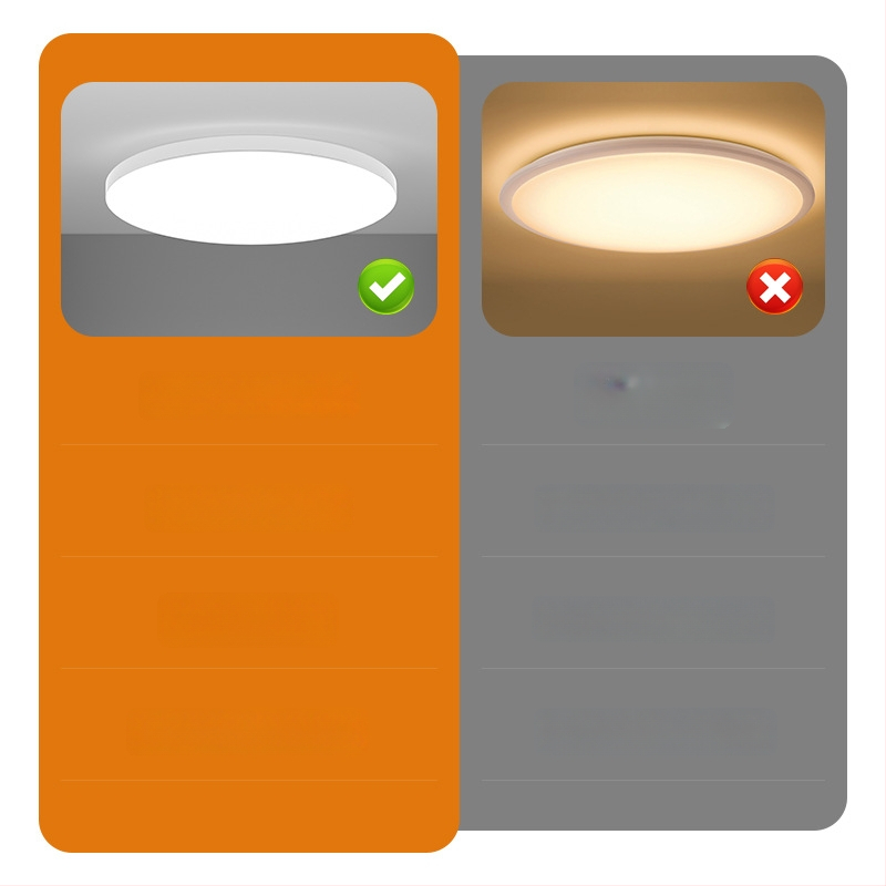 Lubų LED jutiklinis šviestuvas su balso valdymu koridoriui ir laiptams – 220V, 5-10 m² aprėptis, judesio jutiklis