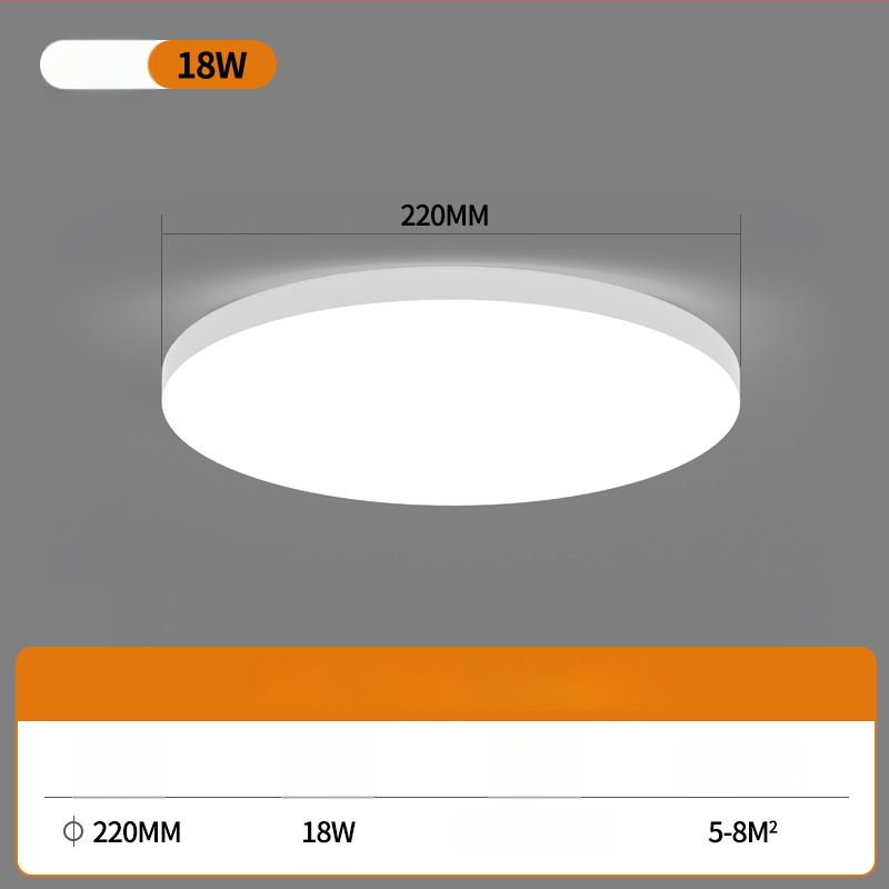 Lubų LED jutiklinis šviestuvas su balso valdymu koridoriui ir laiptams – 220V, 5-10 m² aprėptis, judesio jutiklis
