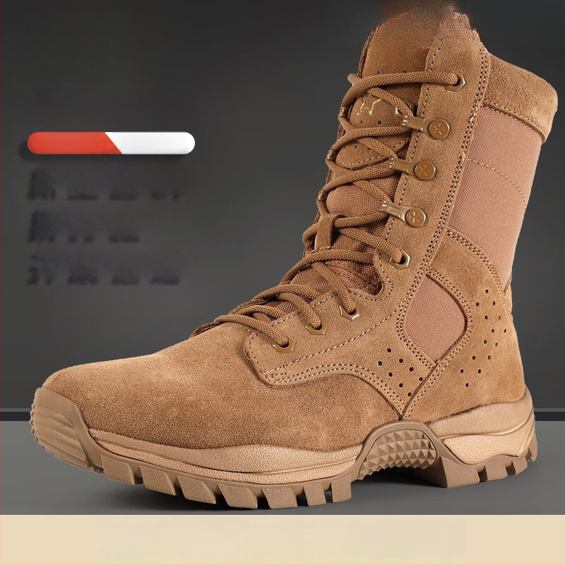 Aukštos viršutės nailoninės kovinės basutės suaugusiems, unisex, lauko taktinės avalynė