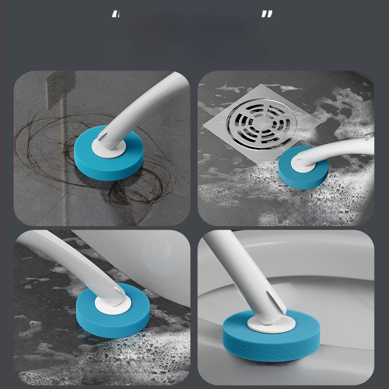 Jednorazová kefa na toaletu s výmennými hlavami, na stenu a pre toalety typu squat (Značka Wanben; Materiál: Plast; Prispôsobenie spracovania: Áno; Vytlačené logo: Áno; Licencovaná súkromná značka: Áno)